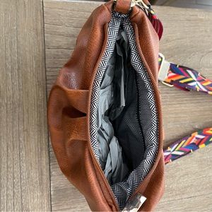 Brand new with tags brownish vegan bag